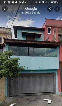Imagem Sobrado com 3 dormitórios para alugar, 290 m² por R$ 3.300/mês - Parque Gerassi - Santo André/SP