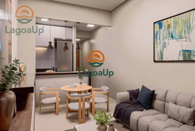 Imagem Casa com 3 dormitórios à venda, 89 m² por R$ 620.000,00 - Visão - Lagoa Santa/MG