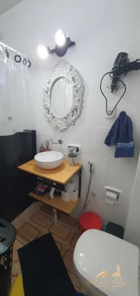 Imagem Seu novo lar está aqui! Kit Mobiliada de Frente para o Mar no José Menino, Santos - R$ 2.550