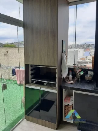 Imagem Santo André, apartamento cobertura, sem condomínio, 120 metro0s, 2 dormitórios, espaço gourmet , excelente localização e valor !