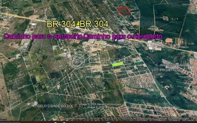 Imagem Área à venda em Parnamirim/RN – 3 hectares - 30.000 m²