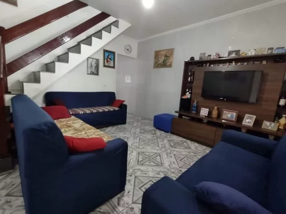 Imagem Sobrado com 3 dormitórios à venda, 192 m² por R$ 460.000,00 - Caxangá - Suzano/SP