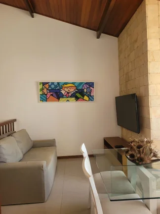 Imagem duplex com 2 Dormitórios, sendo 1 suíte, e 2 Banheiros e área privativa de 65m² em Itacimirim BA