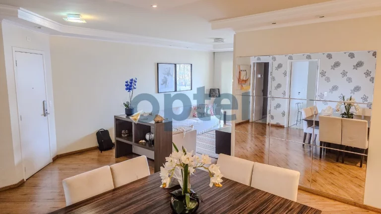 Imagem Apartamento Espaçoso de 132m² com 3 Suítes e Lazer Completo em São Bernardo do Campo - Optei Imóveis