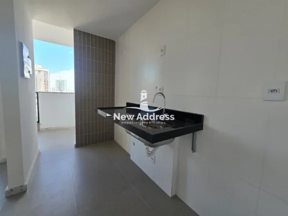 Imagem Apartamento 1 quarto no Ilha de Kiribati. Fechadura eletrônica, duto para coifa, ponto de lava-louças e lazer completo com piscina e sauna.