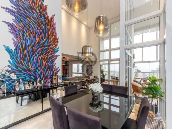 Imagem Apartamento chacara klabin sala com pé-direito duplo