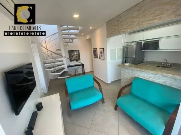 Imagem Cobertura Duplex com vista mar à venda em Santos