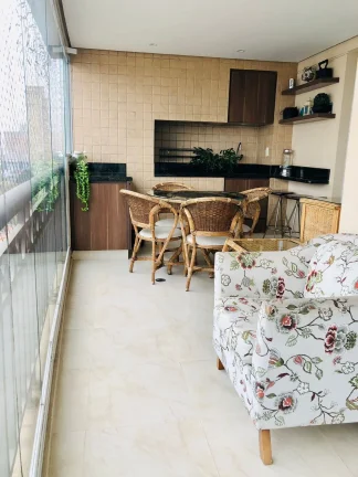 Imagem Apartamento 172 M², 4Q, 3 Suítes, Sala de estar, Sala de jantar, 4 Banheiros, 3 Vagas, Varanda gourmet, Piscina aquecida, Piscina, Quadra.