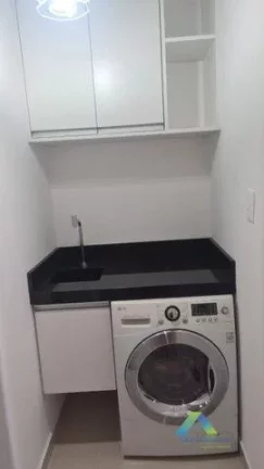 Imagem CENTRO DE RUDGE RAMOS MOBILIADO Apartamento 48 metros, sem vaga excelente localização e valor !
