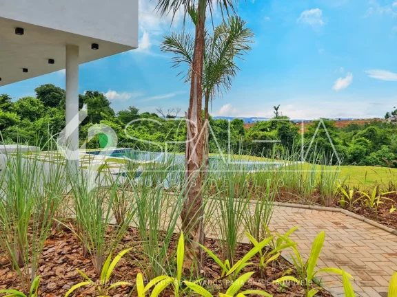 Imagem Maravilhosa residência com arquitetura moderna disponível para locação e venda na Fazenda Serrazul I