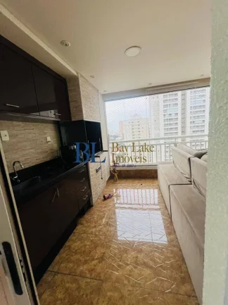 Imagem Apartamento com Varanda Gourmet- 3DORM - 2 Vagas - Lazer Completo
