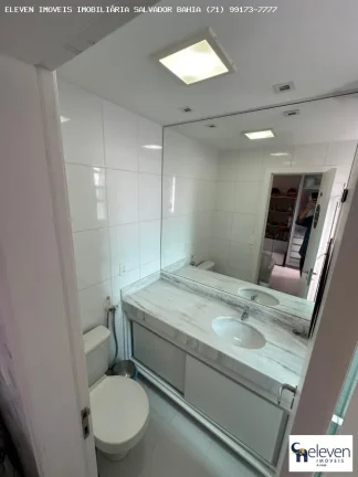 Imagem APARTAMENTO NO DIAMOND ALTO DO ITAIGARA ANDAR ALTO NASCENTE 3 SUÍTES E GABINETE INFRA E DUAS VAGAS INICIAIS. 