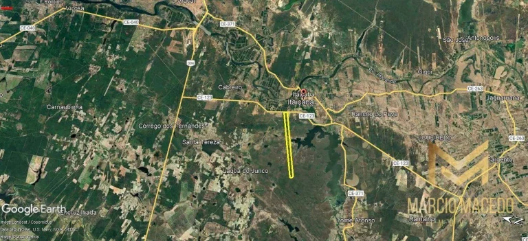 Imagem Terreno à venda, 1779300 m² por R$ 1.600.000,00 - Pedregal - Aracati/CE