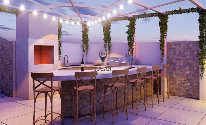 Imagem Linhas clássicas em um projeto inteligente de arquitetura. Tem uma fachada harmoniosa e elegante, s...