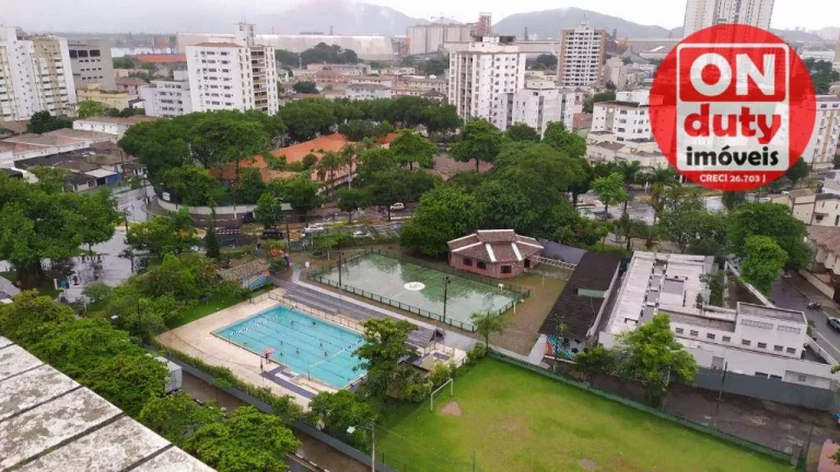 Imagem Cobertura com 3 dormitórios à venda, 305 m² por R$ 1.650.000,00 - Aparecida - Santos/SP