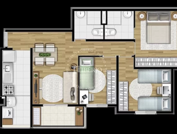 Imagem APARTAMENTO RESIDENCIAL em SANTO ANDRÉ - SP, CAMPESTRE