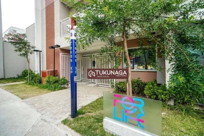Imagem Apartamento com 1 quarto à venda, 27 m² por R$ 310.000 - Tatuapé - São Paulo/SP