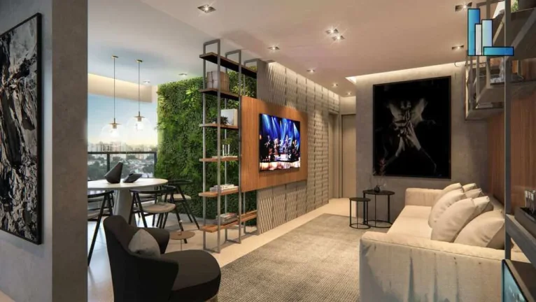 Imagem Apartamento à venda, com 2 quartos, 65m2 perto do metrô Brooklin em São Paulo - SP