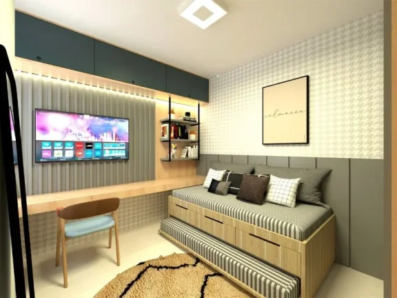 Imagem APARTAMENTO 58 M, 2 DORMITÓRIOS SENDO 1 SUÍTE A VENDA R$ 247 MIL, COND. GRAND TROPICAL RIBEIRÃO, RIBEIRÃO PRETO - SP