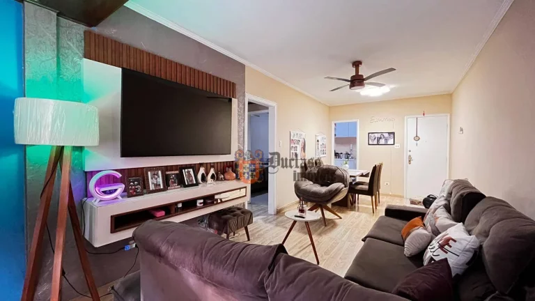 Imagem Apartamento com 2 dormitórios à venda, 100 m² por R$ 480.000 - Ponta da Praia - Santos/SP