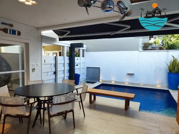 Imagem Casa a Venda juquehy, Aluguel de Temporada, 4 suítes, piscina e churrasqueira privativa, 05 banheiros, máx. 10 pessoas | Juquehy Imobiliária