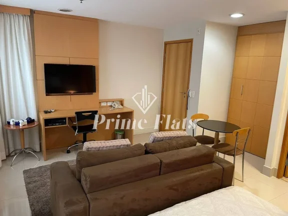 Imagem Flat disponível para locação no Transamerica Executive Jardins, com 42m², 2 dormitórios e 1 vaga