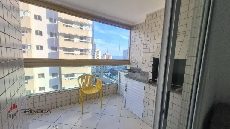 Imagem Apartamento com 3 dormitórios à venda, 100 m² por R$ 670.000,00 - Tupi - Praia Grande/SP