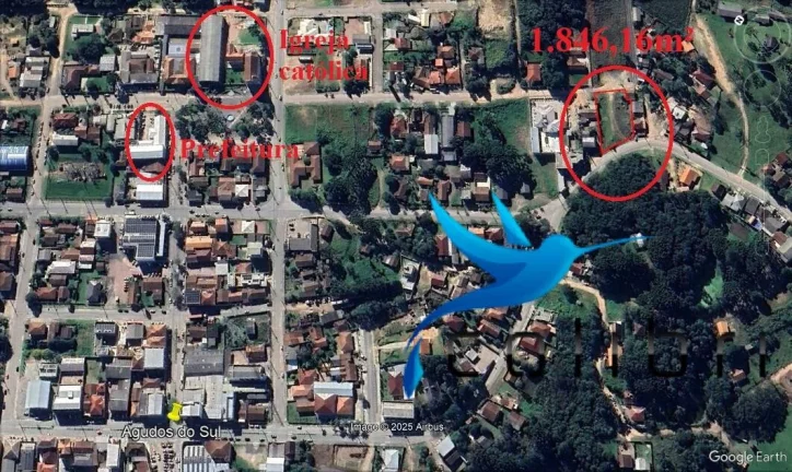 Imagem Terreno à Venda, 1 m² em Centro - Agudos Do Sul