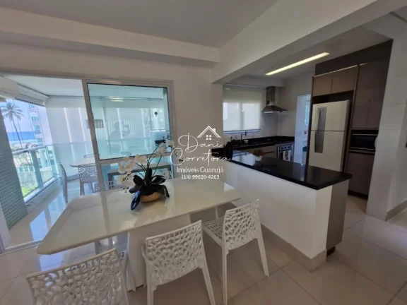 Imagem Excelente apartamento frente para o mar com lazer, Enseada