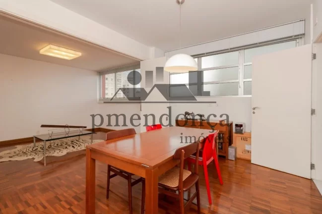 Imagem Higienopolis, apartamento reformado, 4 dormts, 1 suites, 2 vagas, varanda