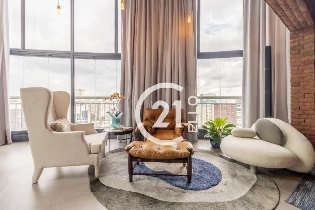Imagem Apartamento duplex alto padrão, 197m² - Cerqueira Cesar