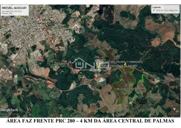 Imagem Fazenda de 47 Alqueires em Palmas - PR