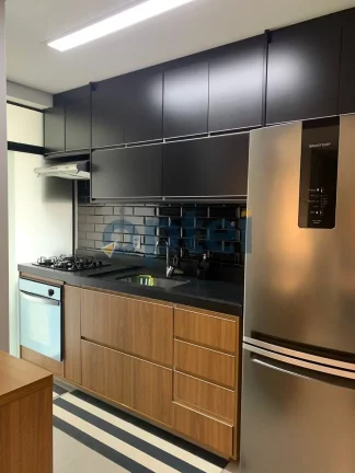 Imagem Apartamento Mobiliado, 2 dorms ( 1 suíte) 67m2 com varanda gourmet e lazer completo no Condomínio Innovare na Vila Bastos em Santo André