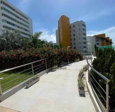 Imagem Apartamento a 190m da praia com projetados e varandas / sacadas com vista definitiva para o mar da praia de Ponta de Campina - AP2178