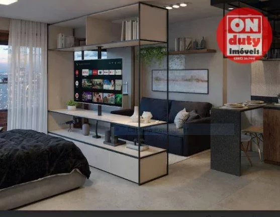 Imagem Espetacular lançamento para morar ou Investir Studio à venda, 37 m² a partir R$ 363.744 prox. Shoppin Brisamar - Centro - São Vicente/SP
