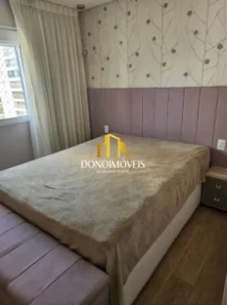 Imagem Apto 106m vista livre andar alto Cond Auge Home Resort Centro SBC