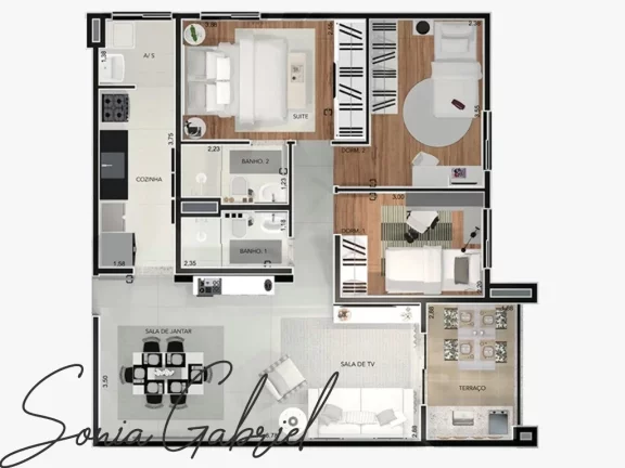 Imagem Apartamento à venda na planta, com 79,98 m² em Vinhedo, São Paulo. Imagem Apartamento à venda na planta, com 79,98 m² em Vinhedo, São Paulo.