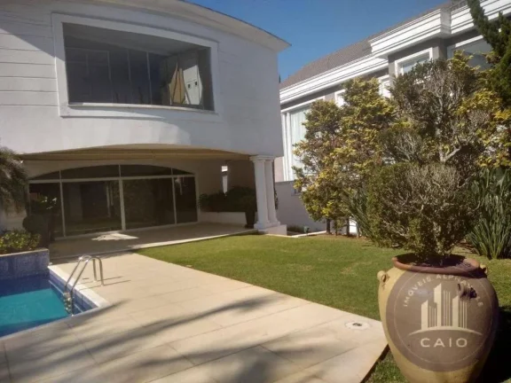 Casa Alto Padrão para Locação no Tamboré 02, 904m², 4 Suítes, Piscina, SPA