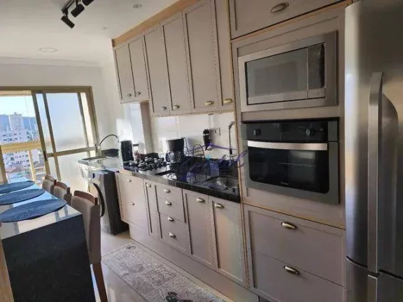 Imagem Apartamento com 2 dormitórios à venda, 76 m² por R$ 700.000,00 - Boqueirão - Praia Grande/SP