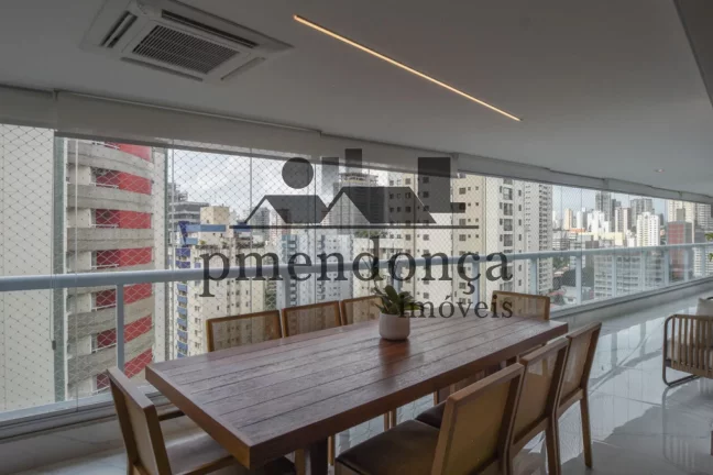 Imagem Belíssimo apartamento em Perdizes com 3 suites e 4 vagas, 172m² mobiliado.