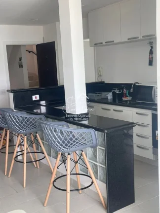 Imagem Apartamento à venda em Guarujá-SP, Vila Luis Antônio: 2 quartos, 1 suíte, 2 salas, 2 banheiros, 1 vaga, 70m². Aproveite!