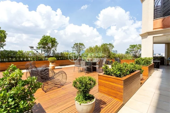 Imagem Maravilhoso apartamento, luxuoso, requintado, tipo GARDEN com vista incrível, hall de entrada, elev...