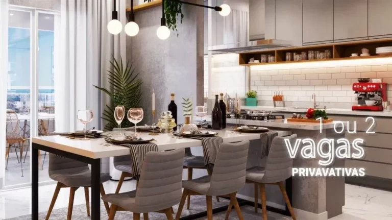 Imagem Apartamento Sendo: 2 Dormitórios, 1 Suíte,1 Vaga de Garagem no coração do Forte