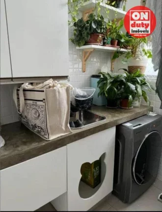 Imagem Apartamento com 1 dormitório à venda, 40 m² por R$ 405.000,00 - José Menino - Santos/SP