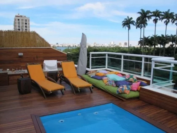 Imagem COBERTURA COM 3 DORMITÓRIOS PARA ALUGAR, 250 M² POR R$ 15.000,00/MÊS - JARDIM BOTÂNICO - RIO DE JANEIRO/RJ