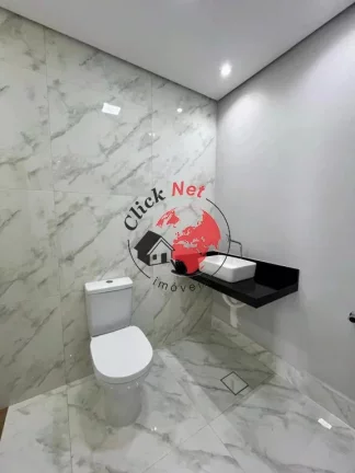 Imagem Sobrado Novo Impecável à Venda no Jardim do Estádio - Santo André