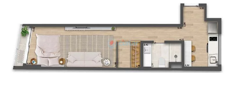 Imagem Cobertura Horizontal à venda 1 Quarto 62.62M Copacabana Rio de Janeiro - RJ | Be in Rio Tonelero Imagem Cobertura Horizontal à venda 1 Quarto 62.62M Copacabana Rio de Janeiro - RJ | Be in Rio Tonelero