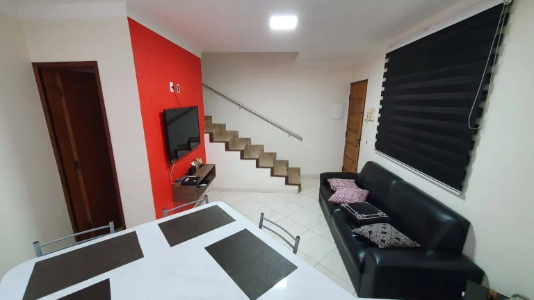 Imagem Casa com 2 dormitórios à venda, 75 m² por R$ 375.000,00 - Vila Suíça - Santo André/SP