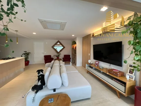 Imagem Apartamento de Luxo no Brooklin Paulista: 2 quartos, 2 suítes, 2 salas, 1 banheiro, 2 vagas, 130m² - São Paulo-SP