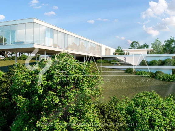 Imagem Casa de Vidro com ambientes amplos e sofisticados, descubra a exclusividade e o luxo no condomínio Terras de São José II em Itu